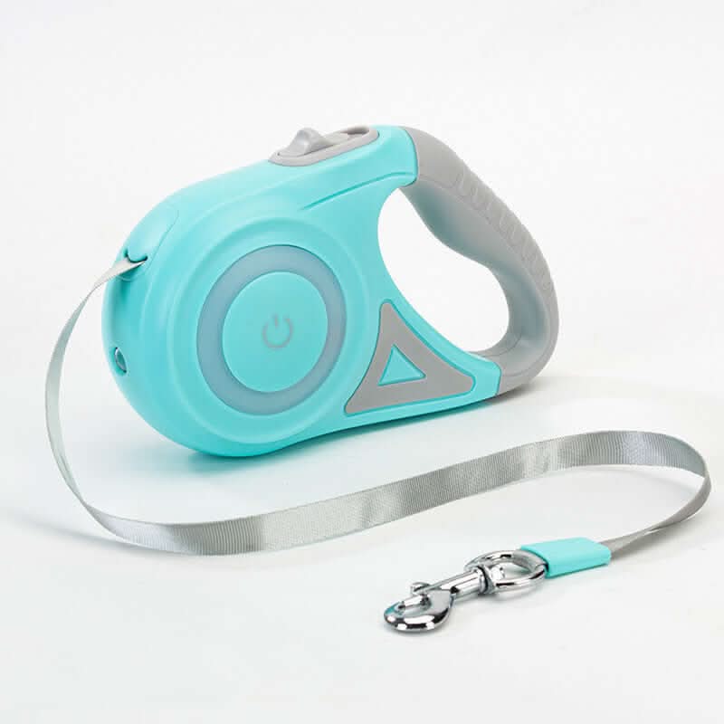 Laisse rétractable avec collier et projecteur automatique Les Visionnaires