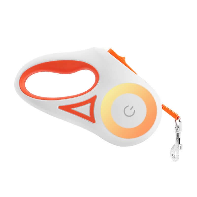 Laisse rétractable avec collier et projecteur automatique Les Visionnaires