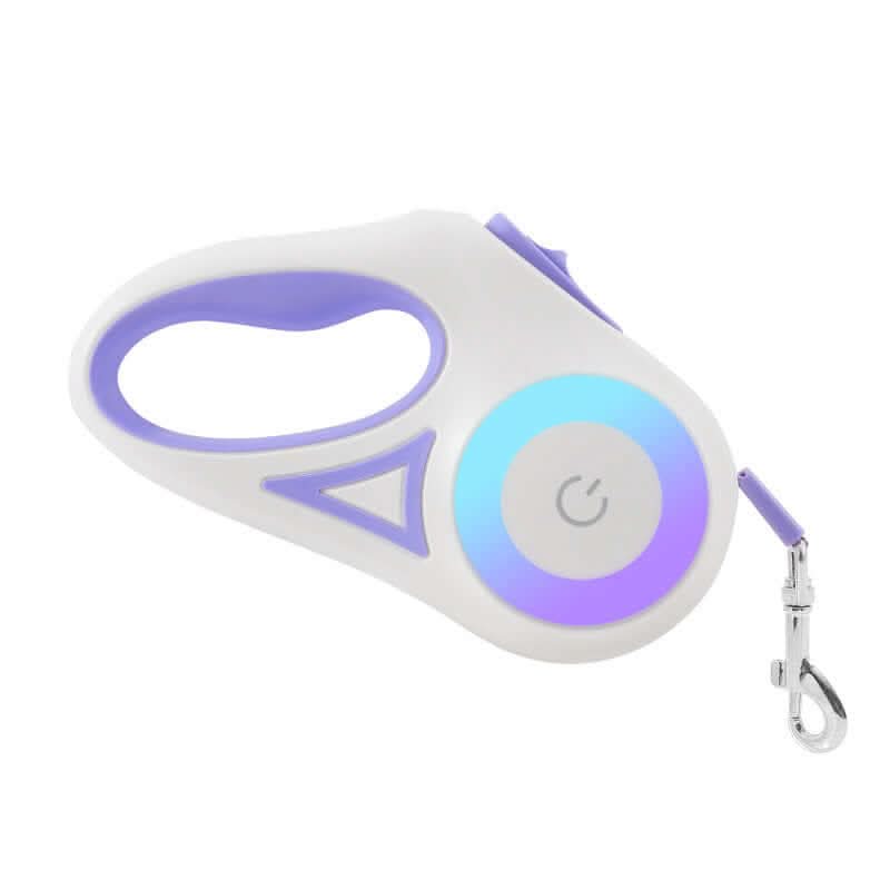 Laisse rétractable avec collier et projecteur automatique Les Visionnaires