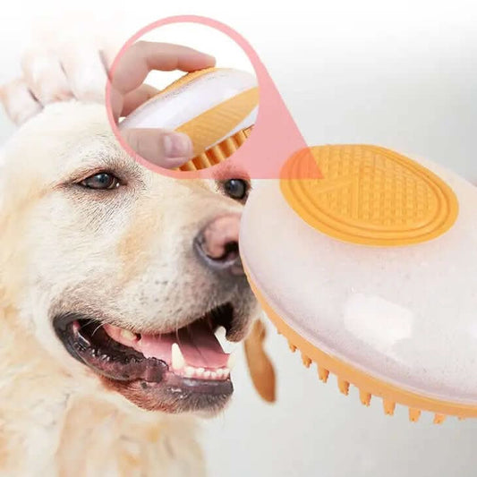 brosse de bain 2-en-1, pour animaux de compagnie Les Visionnaires