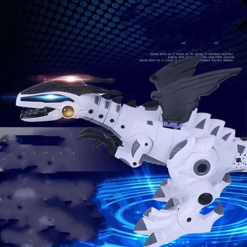 Jouet dragon marchant avec effet de feu et pulvérisation d'eau Les Visionnaires