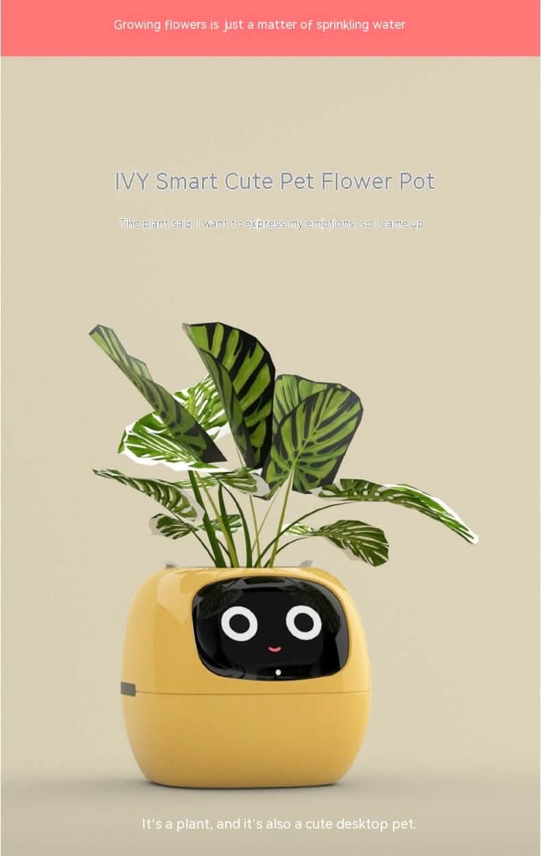 Pot de fleurs intelligent Les Visionnaires