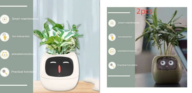 Pot de fleurs intelligent Les Visionnaires