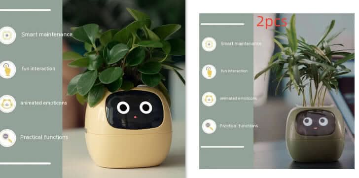 Pot de fleurs intelligent Les Visionnaires