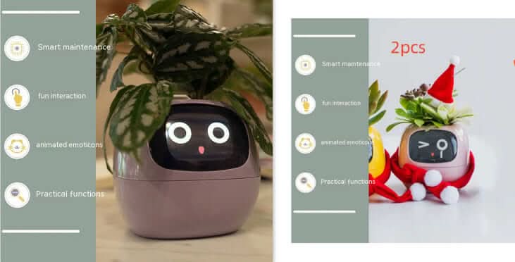 Pot de fleurs intelligent Les Visionnaires