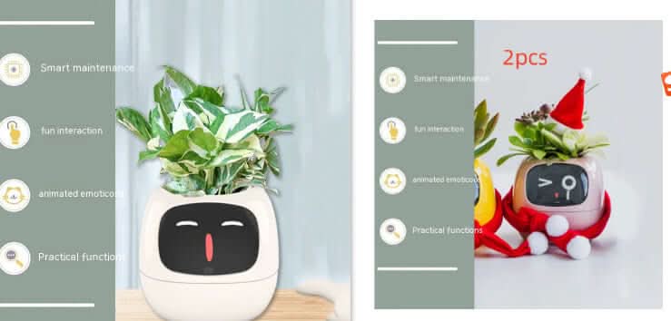 Pot de fleurs intelligent Les Visionnaires