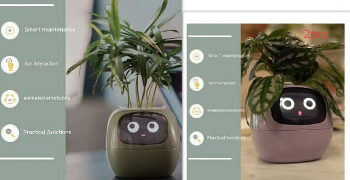 Pot de fleurs intelligent Les Visionnaires