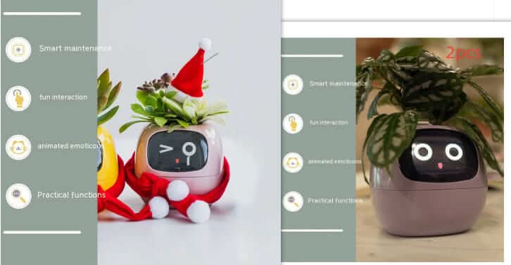 Pot de fleurs intelligent Les Visionnaires