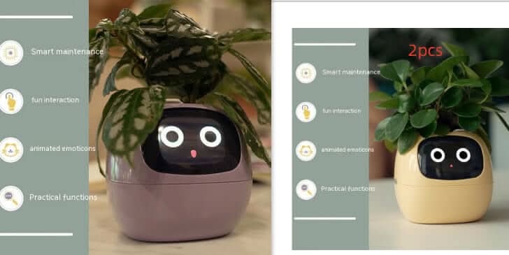 Pot de fleurs intelligent Les Visionnaires