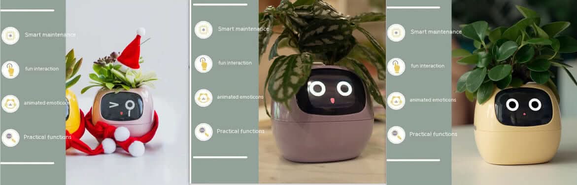 Pot de fleurs intelligent Les Visionnaires
