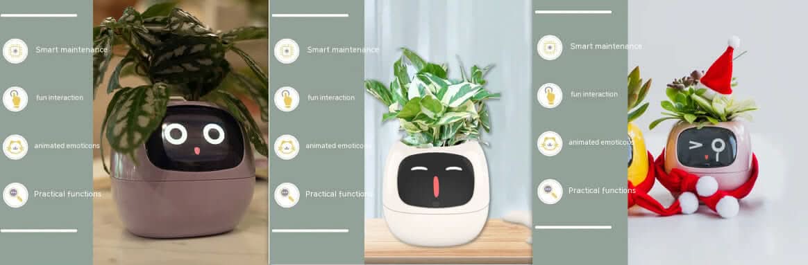 Pot de fleurs intelligent Les Visionnaires