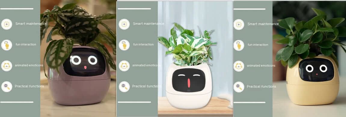 Pot de fleurs intelligent Les Visionnaires