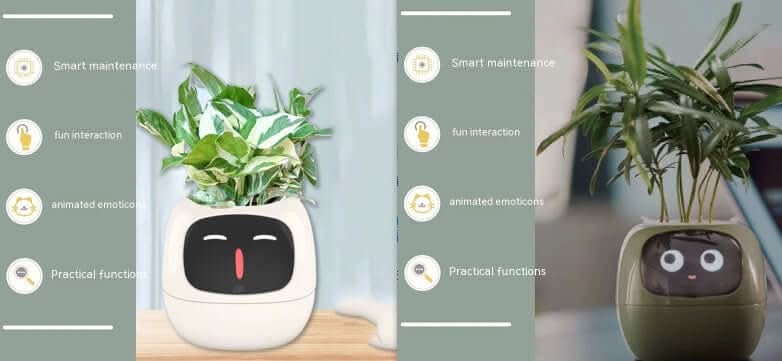Pot de fleurs intelligent Les Visionnaires