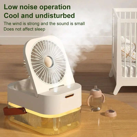 Humidifier Spray Fan Portable Fan Les Visionnaires
