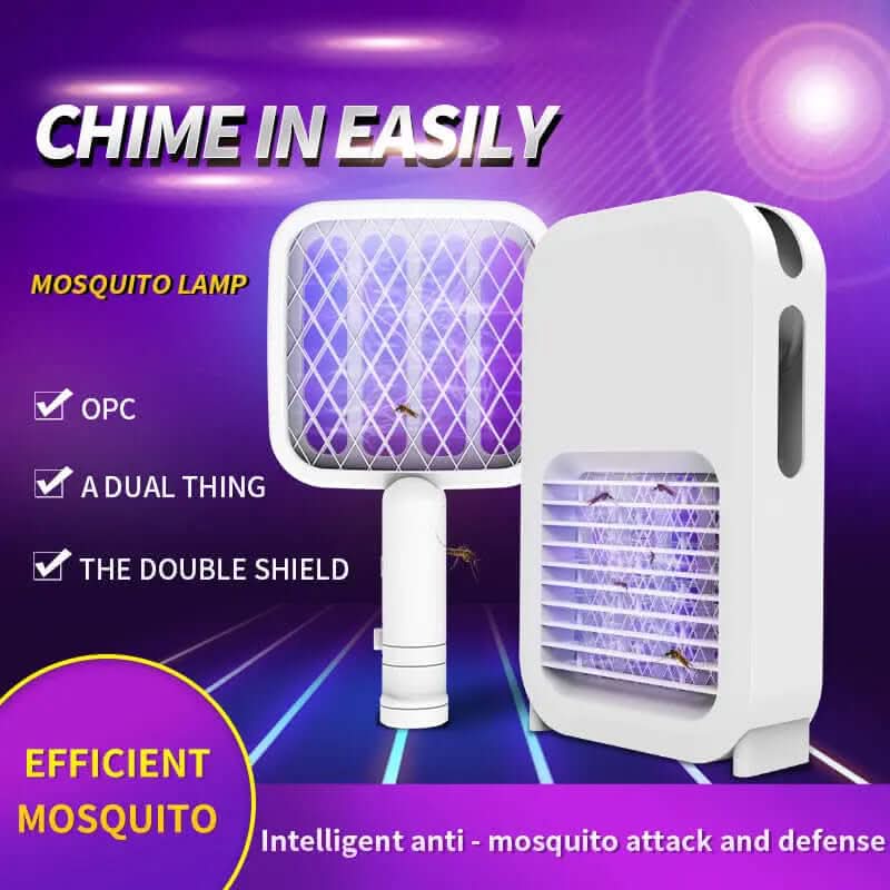 lampe anti-moustique photocatalytique 2-en-1 Les Visionnaires