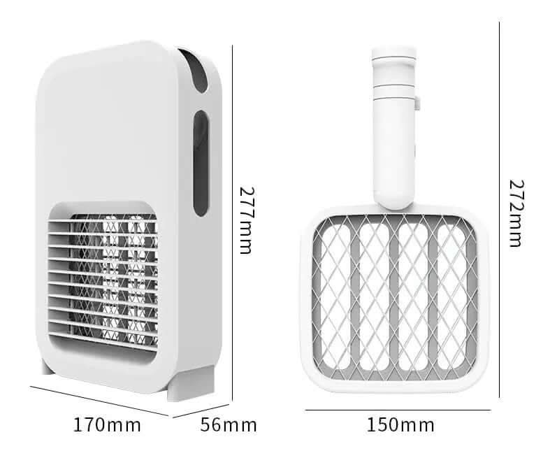 lampe anti-moustique photocatalytique 2-en-1 Les Visionnaires