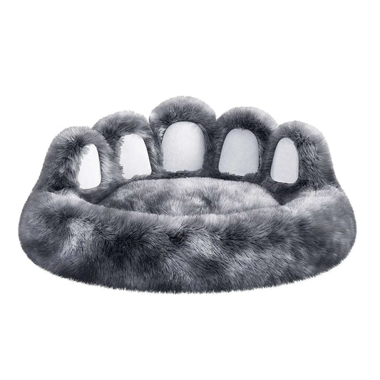 Cute Dog Bear Paw Shape Dog Bed, Dog Beds & Furniture For Small And Medium Dogs, Cozy Plush Cute Cat Beds For Indoor Cats Les Visionnaires