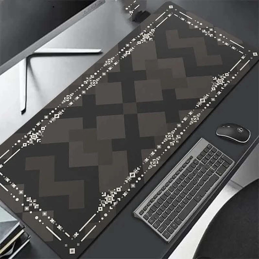 Tapis de souris XXL tout noir Les Visionnaires