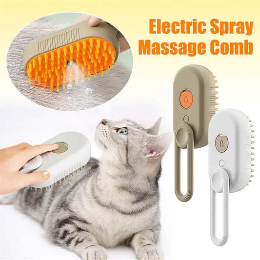 Brosse à vapeur pour chat et chien. 3 en 1 Les Visionnaires