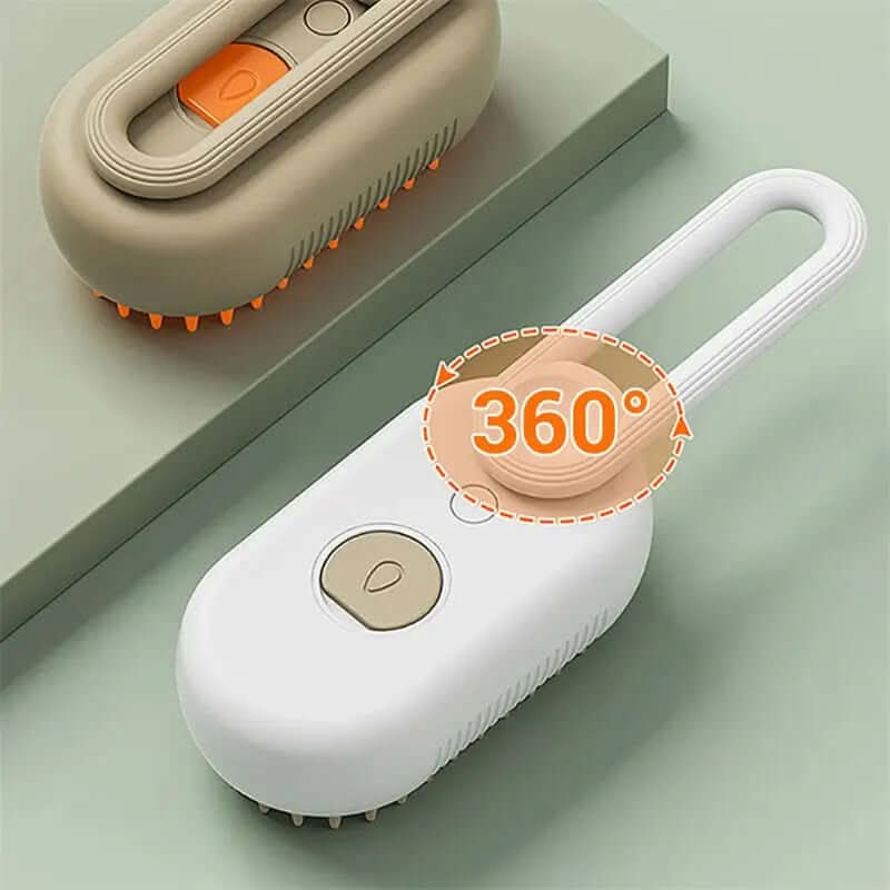 Brosse à vapeur pour chat et chien. 3 en 1 Les Visionnaires