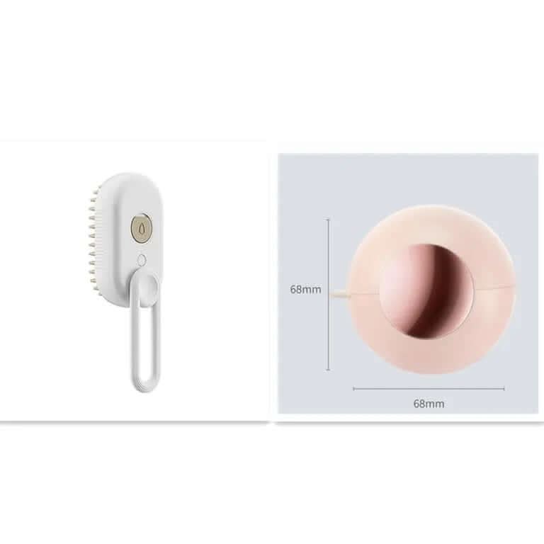 Brosse à vapeur pour chat et chien. 3 en 1 Les Visionnaires