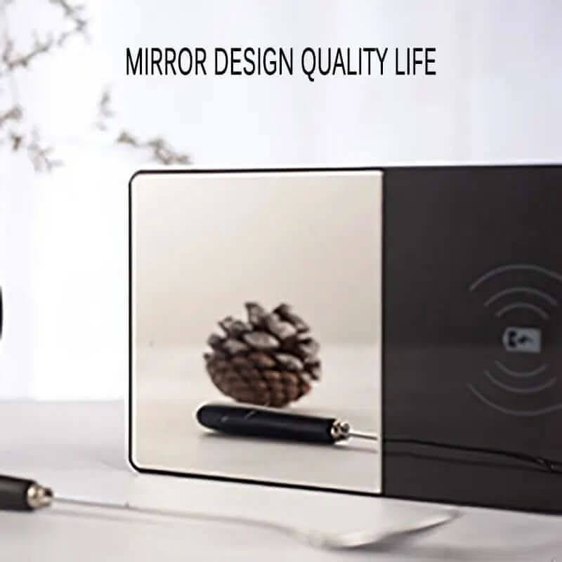 Chauffe-Tasse et Chargeur Sans Fil 2-en-1 – Pratique et Innovant Les Visionnaires