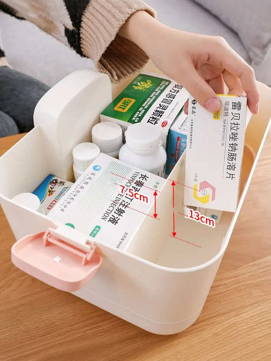 Boîte de Rangement Médicale Intelligente avec Réveil – Les Visionnaires