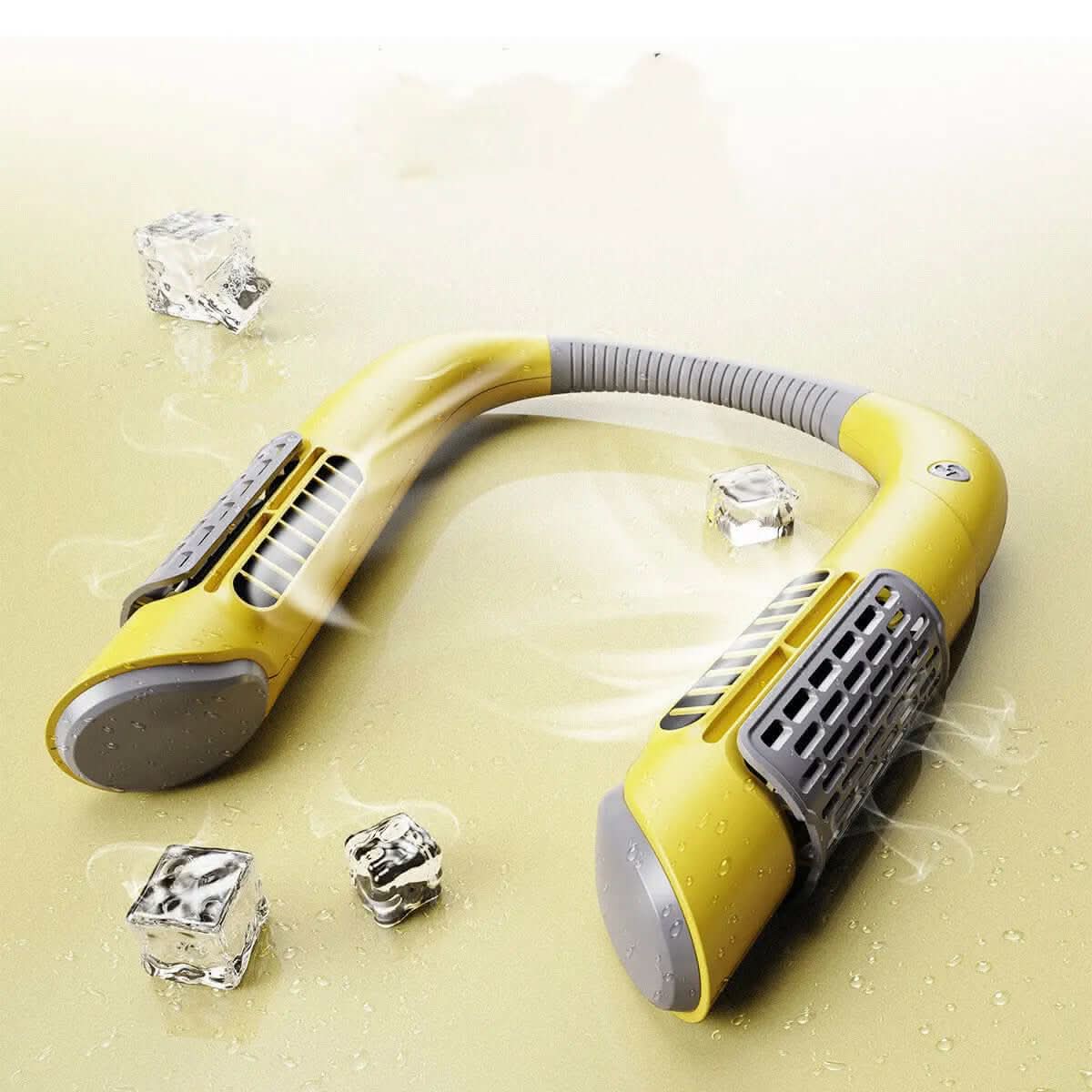 Neck Fan Mini Bladeless Fan USB Rechargeable Fan Mute Sports Fans for Home Outdoor Portable Hanging Fans Air Conditioner Cooler Les Visionnaires