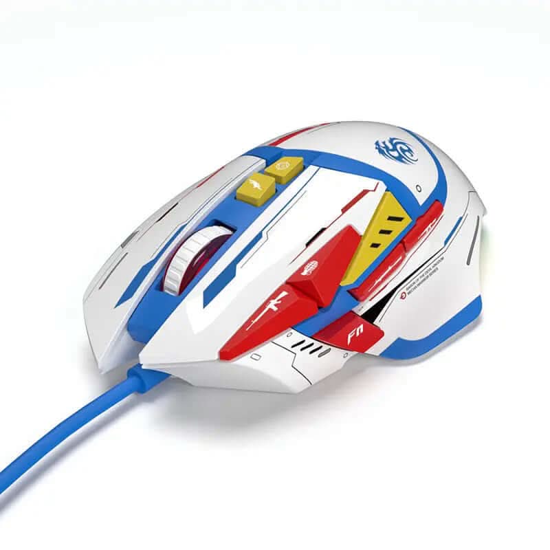 Souris filaire de bureau à pression automatique Les Visionnaires