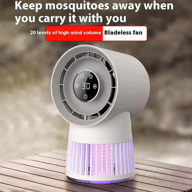 Mini ventilateur de bureau créatif 2 en 1 anti-moustiques Les Visionnaires
