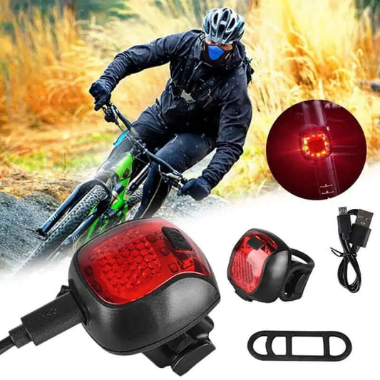 Feu arrière USB rechargeable pour vélo Les Visionnaires