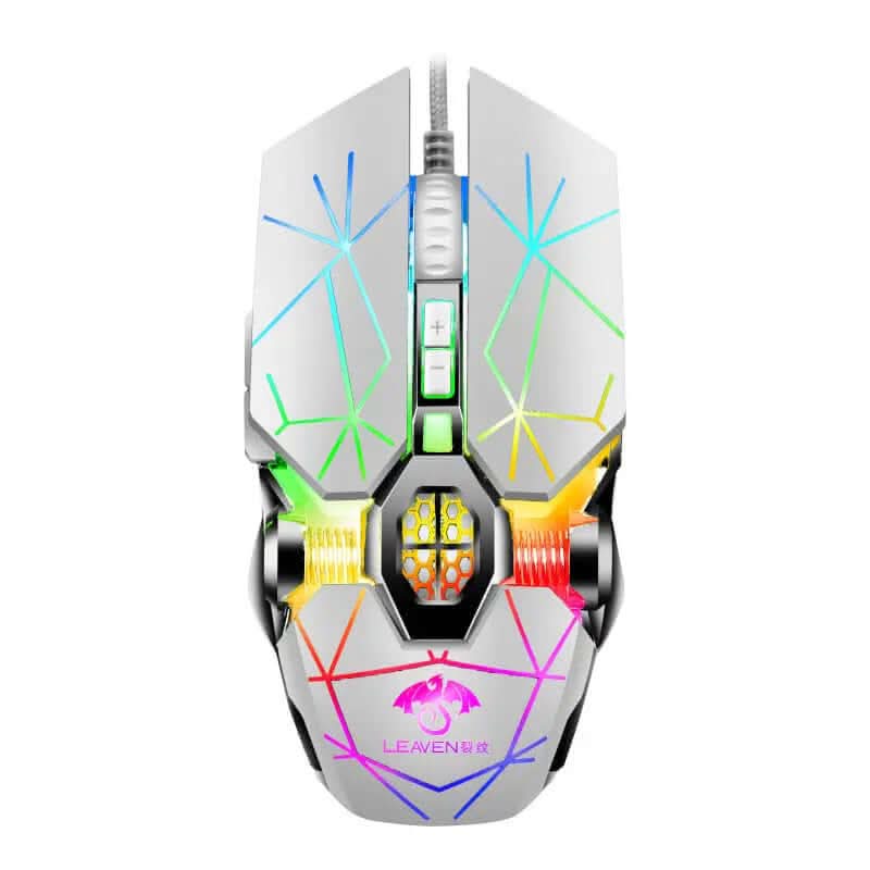 Souris filaire mécanique RGB Les Visionnaires