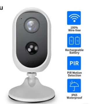 Caméra de surveillance extérieure Les Visionnaires