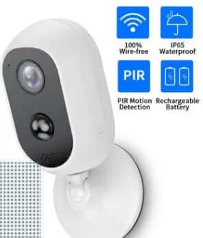 Caméra de surveillance extérieure Les Visionnaires