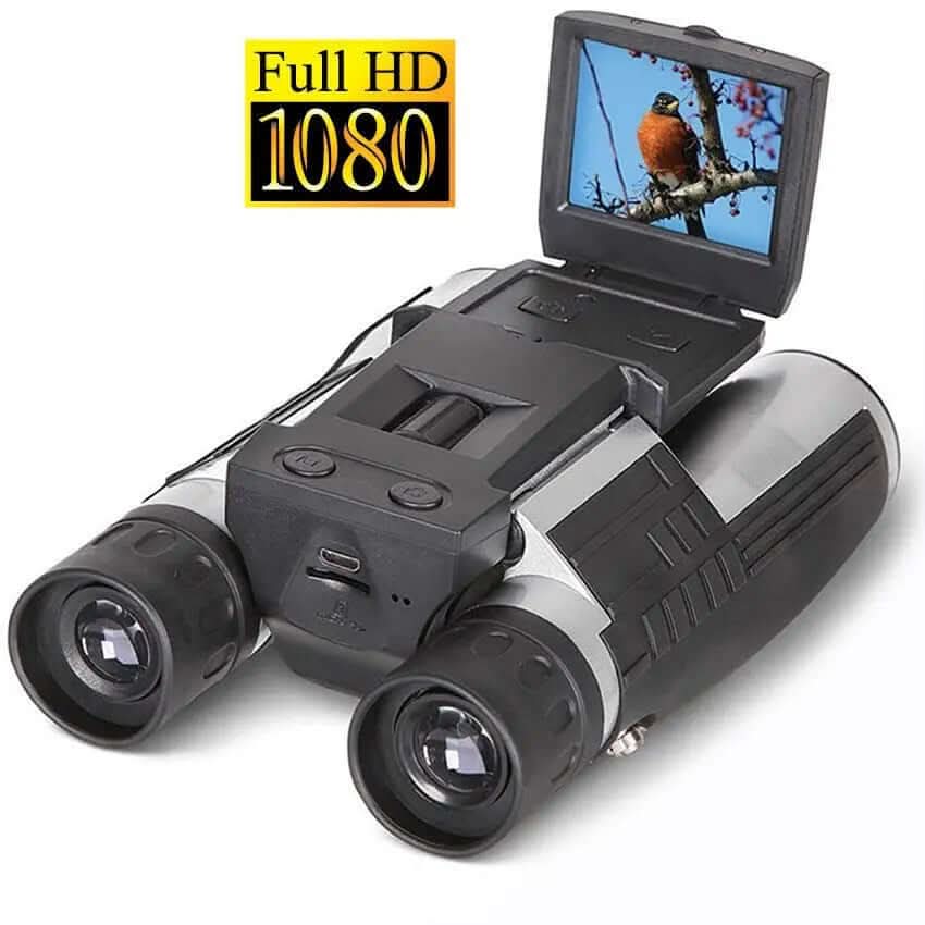 Télescope jumelles numérique 12x32 avec appareil photo intégré Les Visionnaires