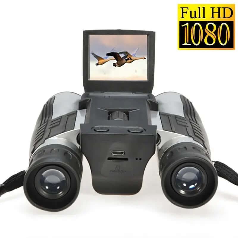 Télescope jumelles numérique 12x32 avec appareil photo intégré Les Visionnaires
