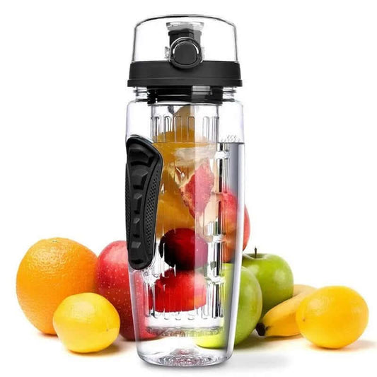 Bouteille d'eau avec infuseur de fruits 32 oz Les Visionnaires