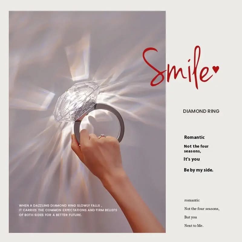 Lampe projecteur à anneau de diamant Les Visionnaires