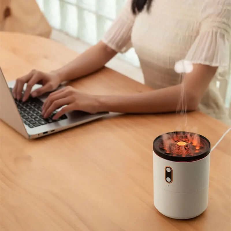 diffuseur d'huiles essentielles Volcanic Flame Les Visionnaires