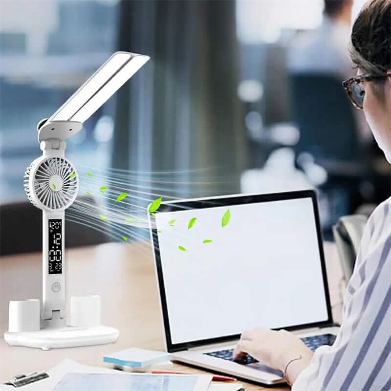 Lampe de bureau LED multifonction pliable Les Visionnaires