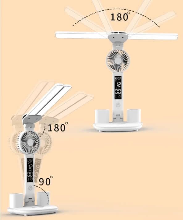 Lampe de bureau LED multifonction pliable Les Visionnaires
