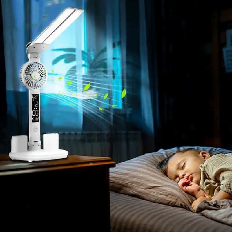Lampe de bureau LED multifonction pliable Les Visionnaires