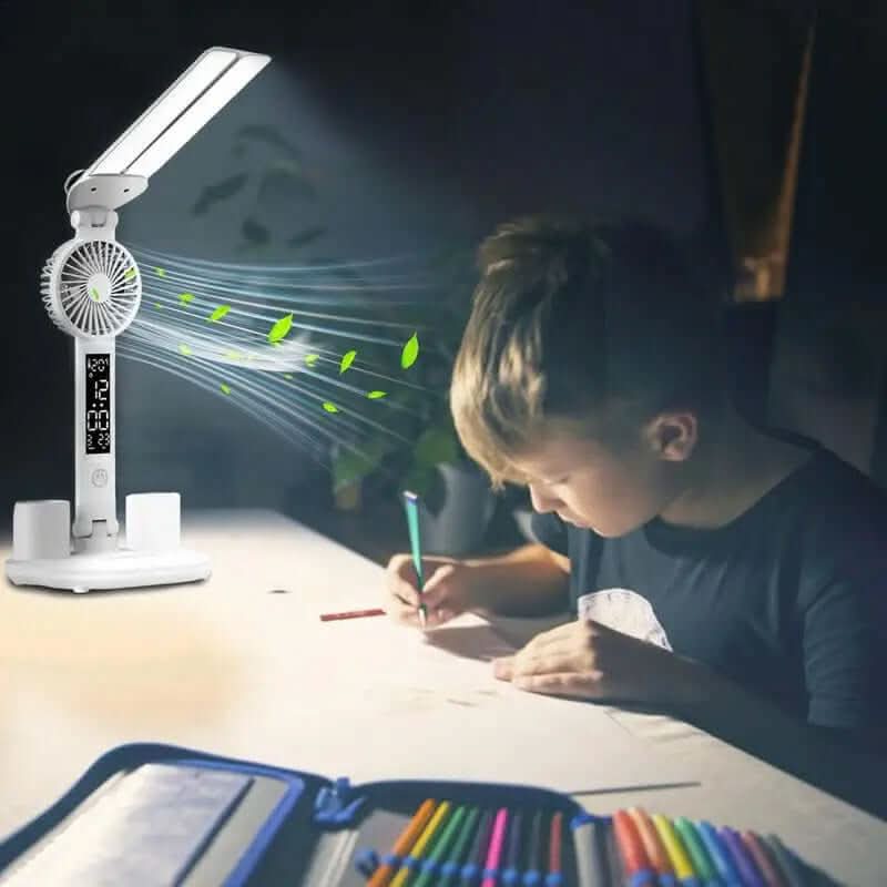 Lampe de bureau LED multifonction pliable Les Visionnaires
