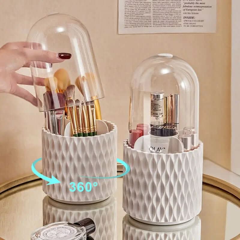 boîtier de rangement rotatif pour pinceaux de maquillage Les Visionnaires