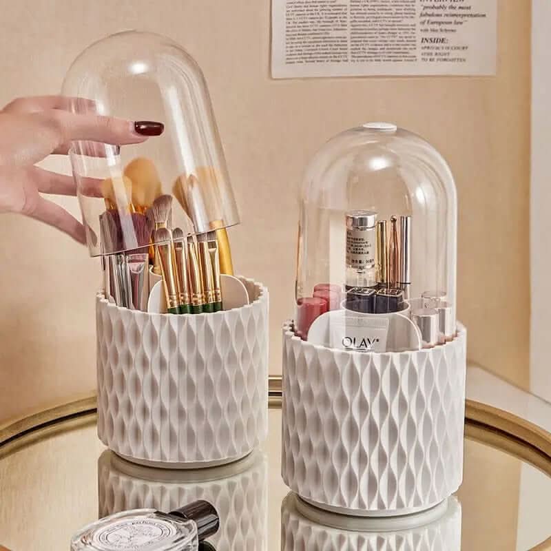 boîtier de rangement rotatif pour pinceaux de maquillage Les Visionnaires