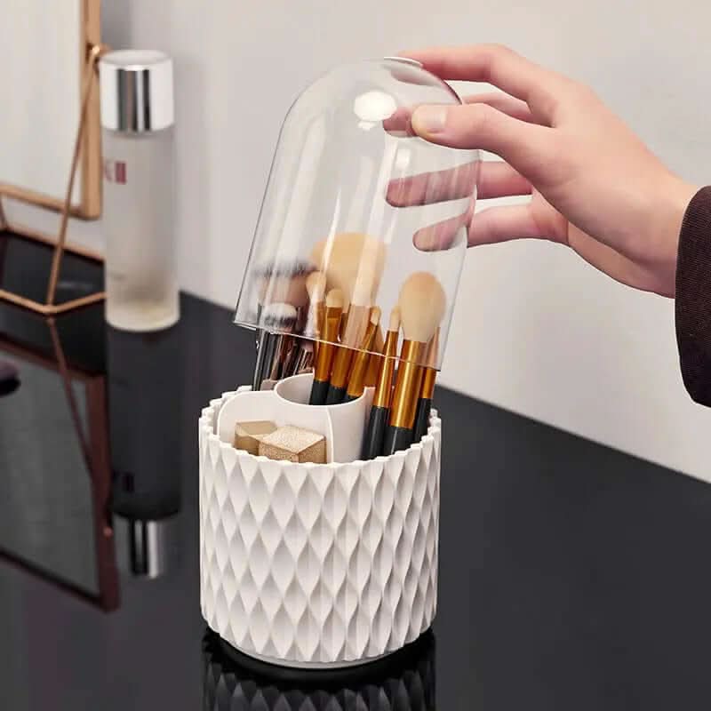 boîtier de rangement rotatif pour pinceaux de maquillage Les Visionnaires