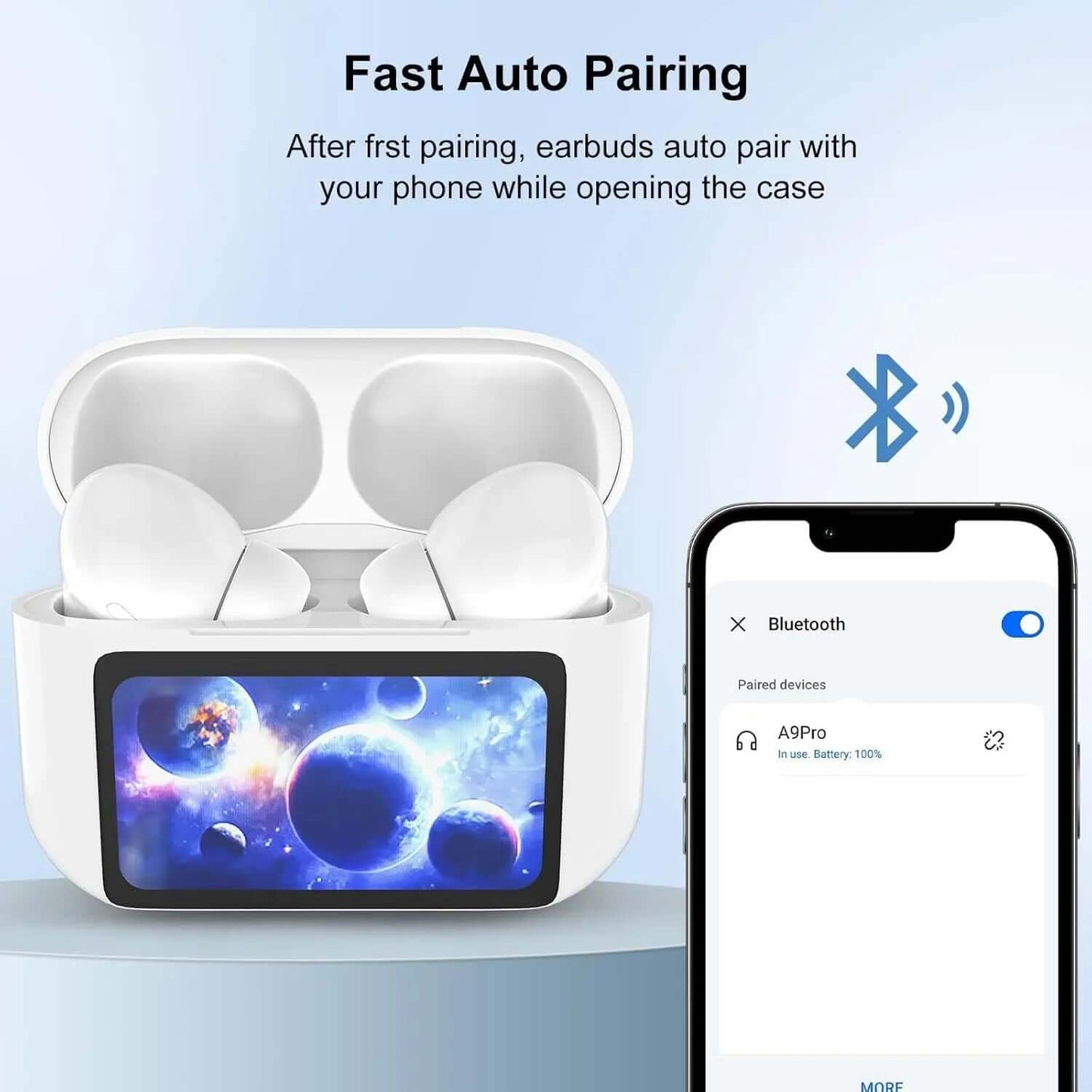 Écouteurs sans fil Bluetooth 5.4 Les Visionnaires