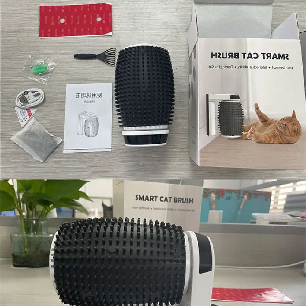 Brosse de toilettage automatique pour chat Les Visionnaires