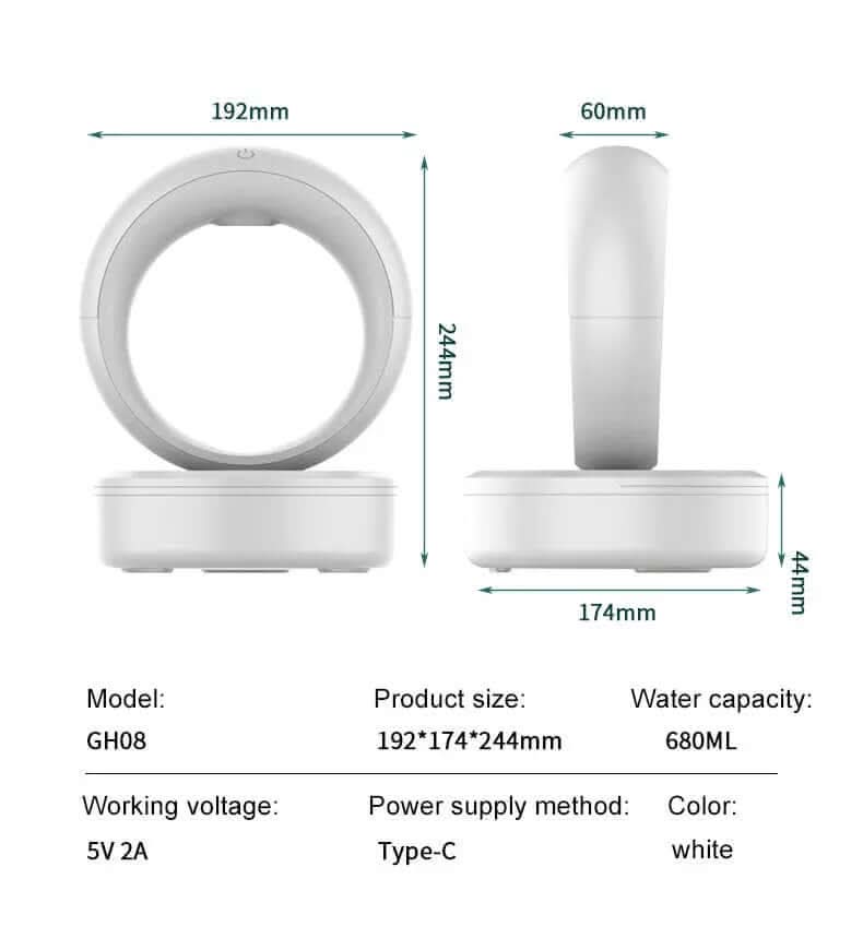 Humidificateur anti-gravité Les Visionnaires