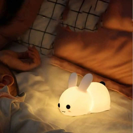 Veilleuse LED Lapin- décoration mignone Les Visionnaires